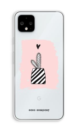 Black and white cactus