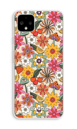 Retro Flowers N°2 - Yellow