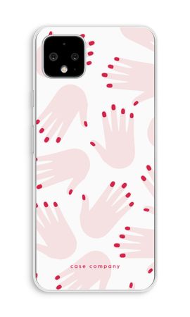 Hands pink