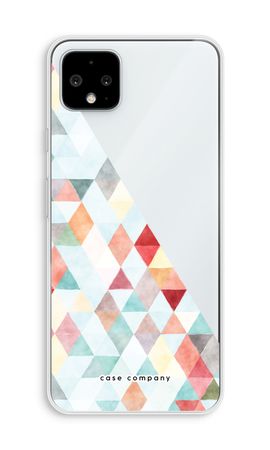 Coloured triangles pastel