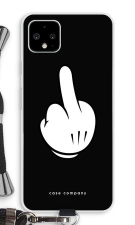 Middle finger black