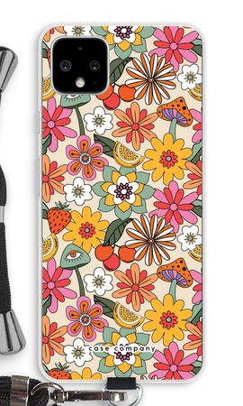 Retro bloemen N°2 - Geel