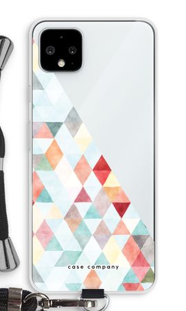 Coloured triangles pastel