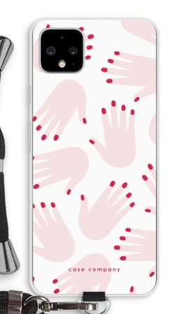 Hands pink