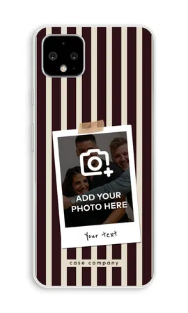 Polaroid - Retro, Google Pixel 4 XL mīksts vāciņš