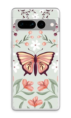 Butterfly in a floral world