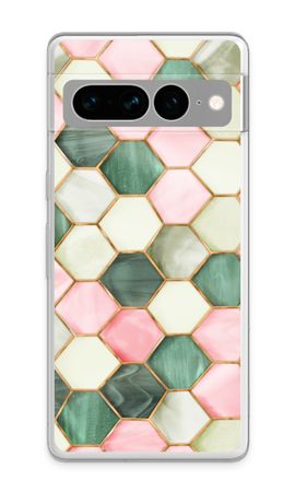 Hexagons in stained glass