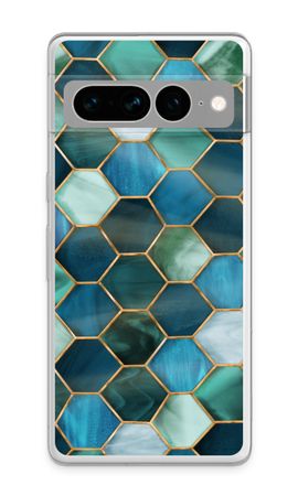 Hexagons in stained glass