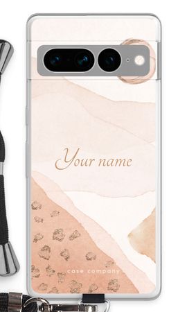 Gold Spots Namecase - Blush