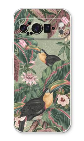 Tropical jungle toucan