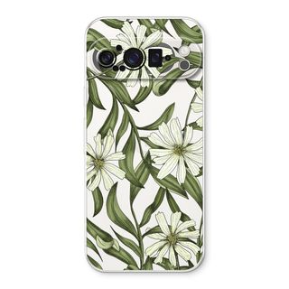 White flower pattern