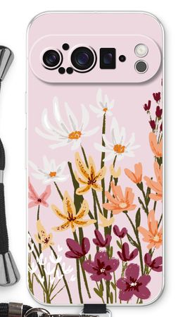 Painted wildflowers