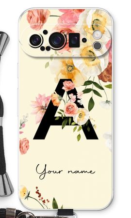 Flirty Flowers Monogram