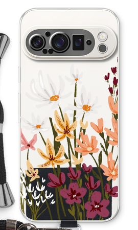 Painted wildflowers