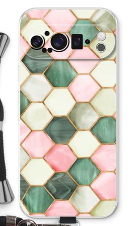 Hexagons in stained glass