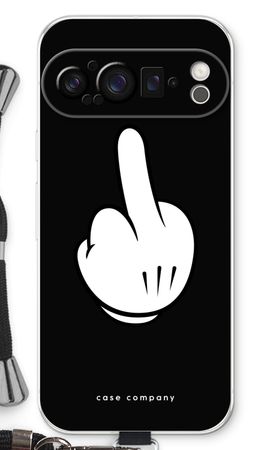 Middle finger black