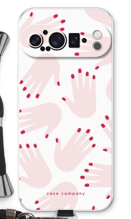 Hands pink