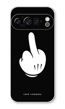 Middle finger black