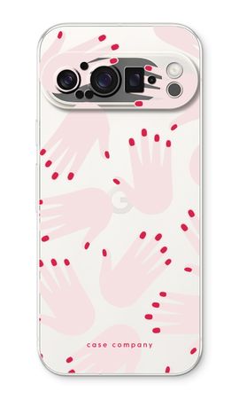 Hands pink