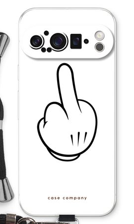 Middle finger white