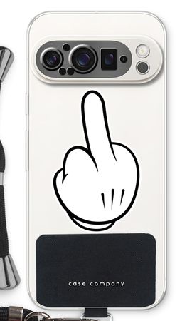 Middle finger white