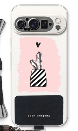 Black and white cactus