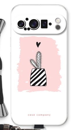 Black and white cactus