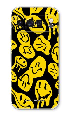 Melting smiley - Yellow