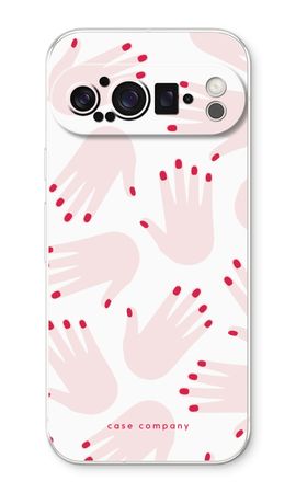 Hands pink