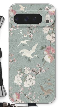 Blüte der japanischen Kranichvögel