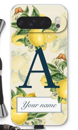 Monogram Zitronen, Orangen und Pfirsiche