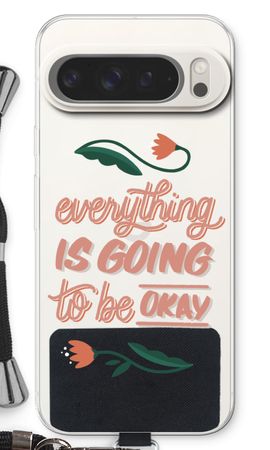 Optimistic flower girl