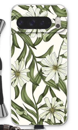 White flower pattern