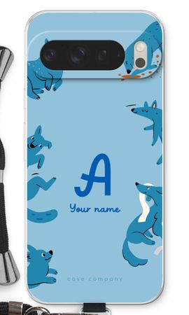 Playful Dogs Monogram