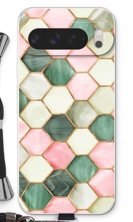 Hexagons in stained glass