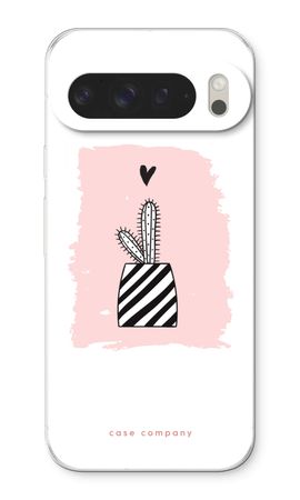 Black and white cactus