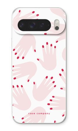Hands pink