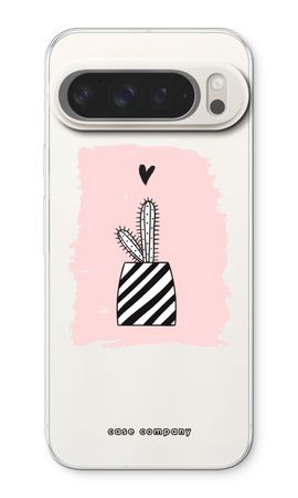Black and white cactus