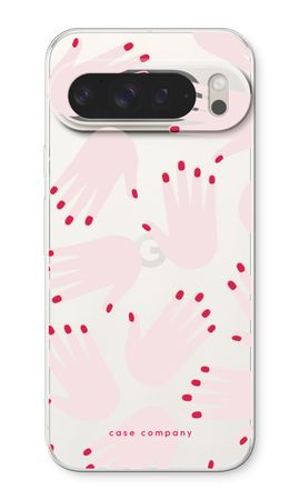 Hands pink