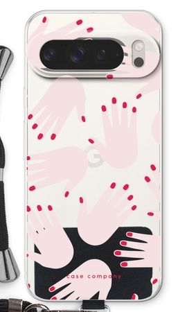 Hands pink