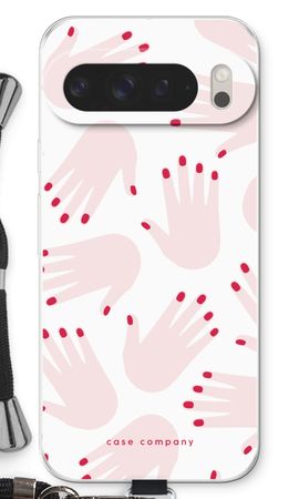 Hands pink