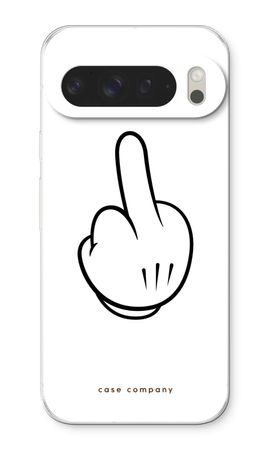 Middle finger white