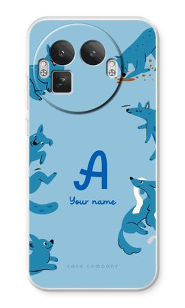 Playful Dogs Monogram