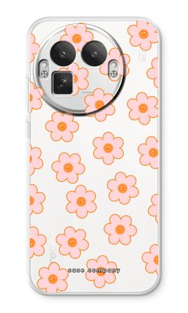 Pink Smiley Flower