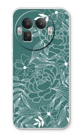 Flowers in lace