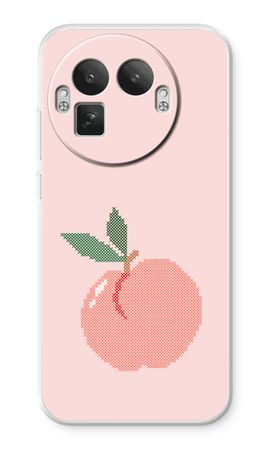 Stitched Peach