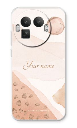 Gold Spots Namecase - Blush