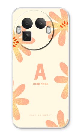 Peach Blossom Monogram