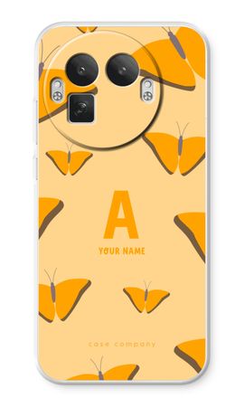 Amber Butterflies Monogram