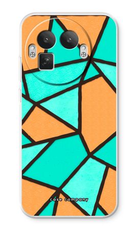 Stained glass - Orange